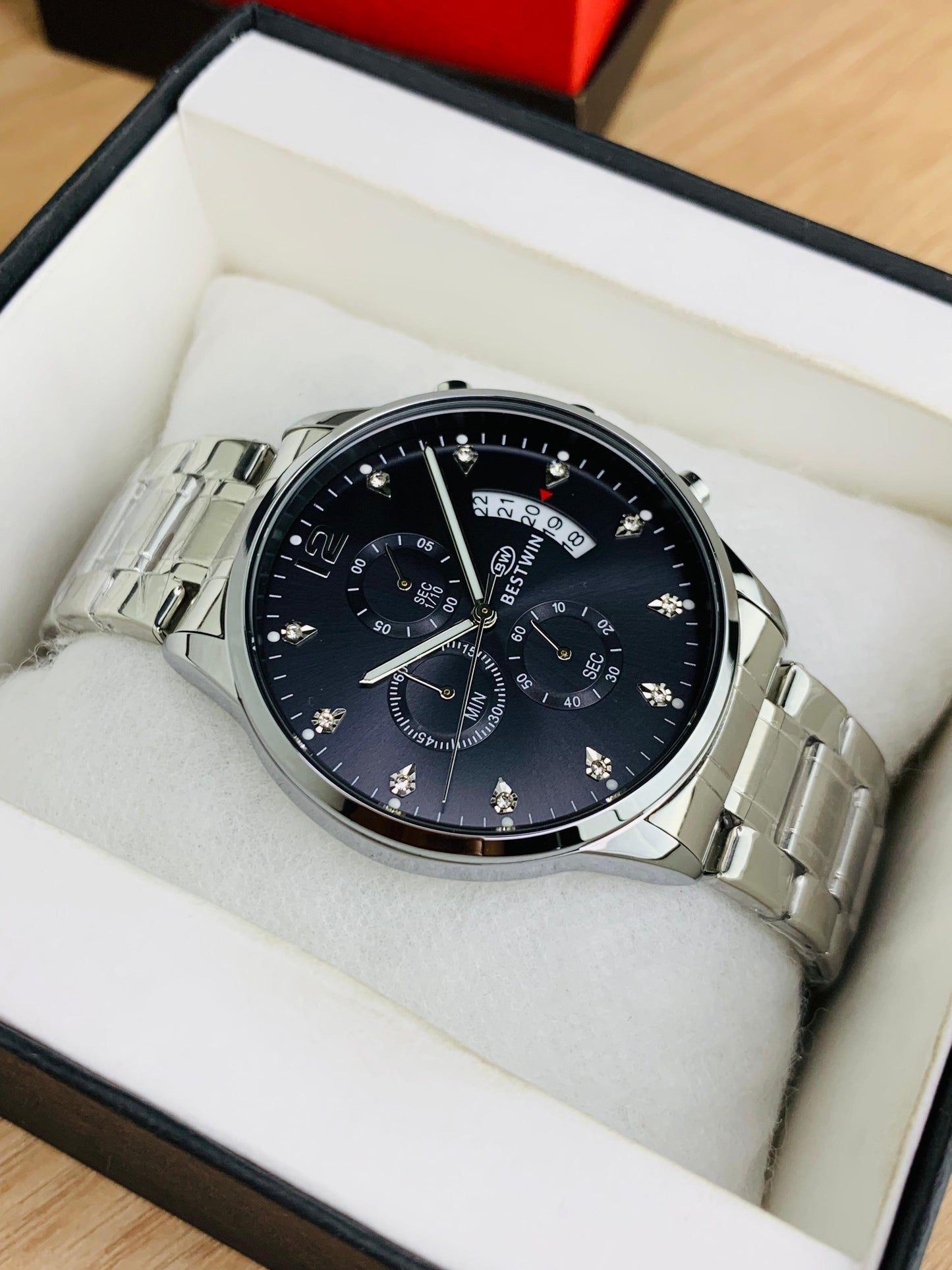 BESTWIN- CHRONOGRAPH WORKING MEN'S WRIST WATCH