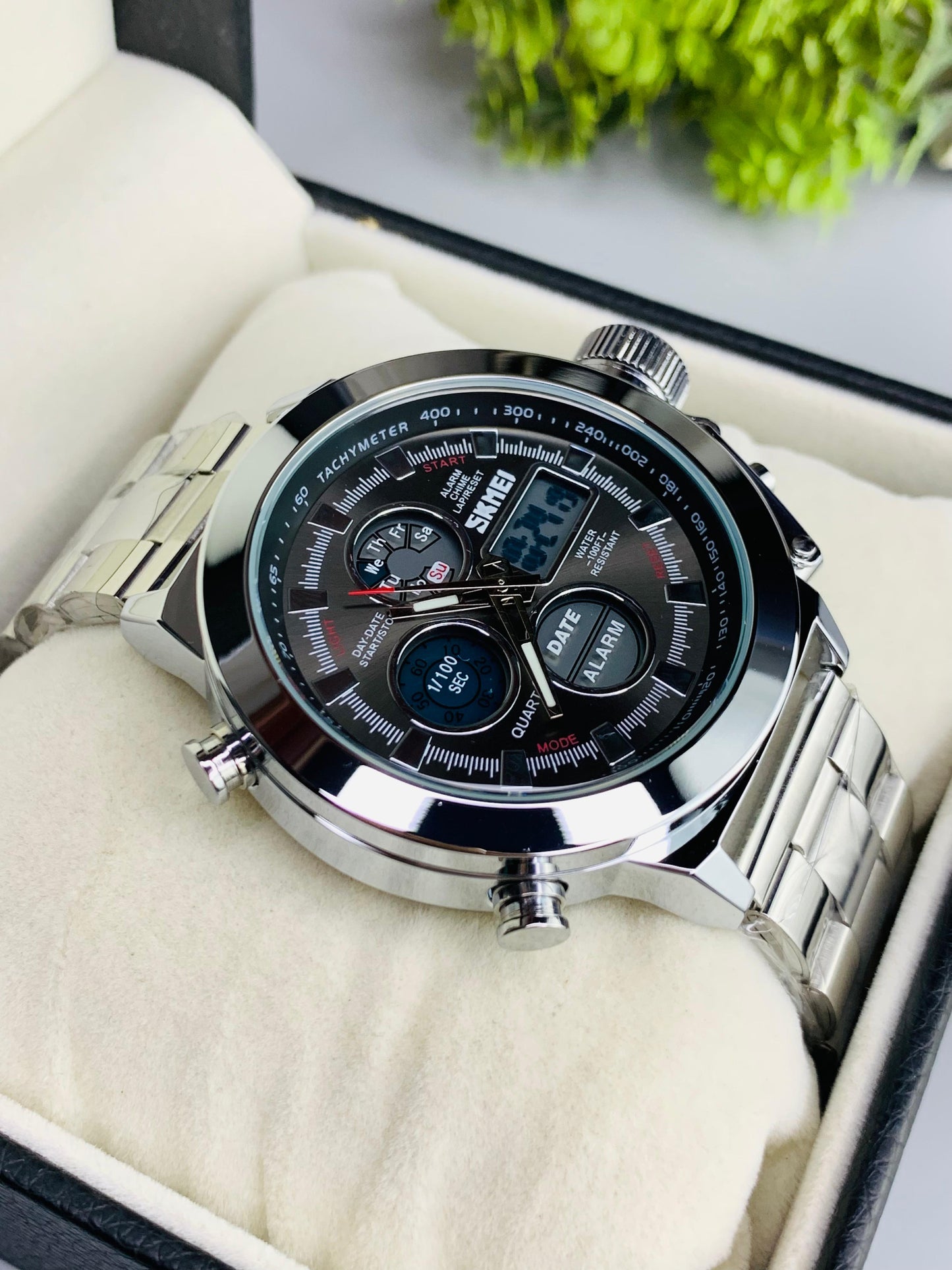 SKMEI-1515 DUAL TIME WATCH