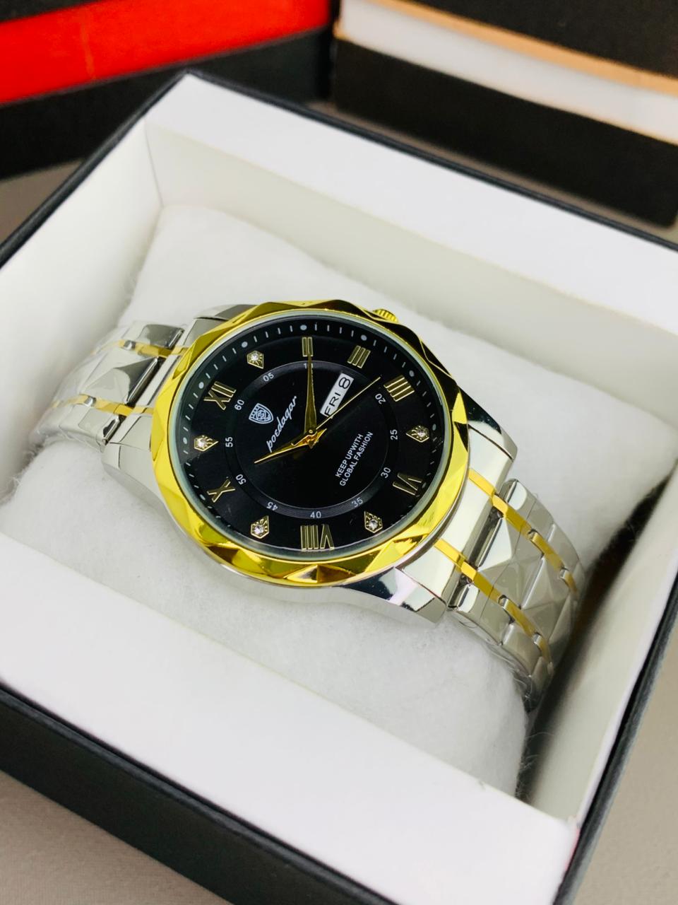 POEDAGAR Luxury Man Wrist Men's Watch
