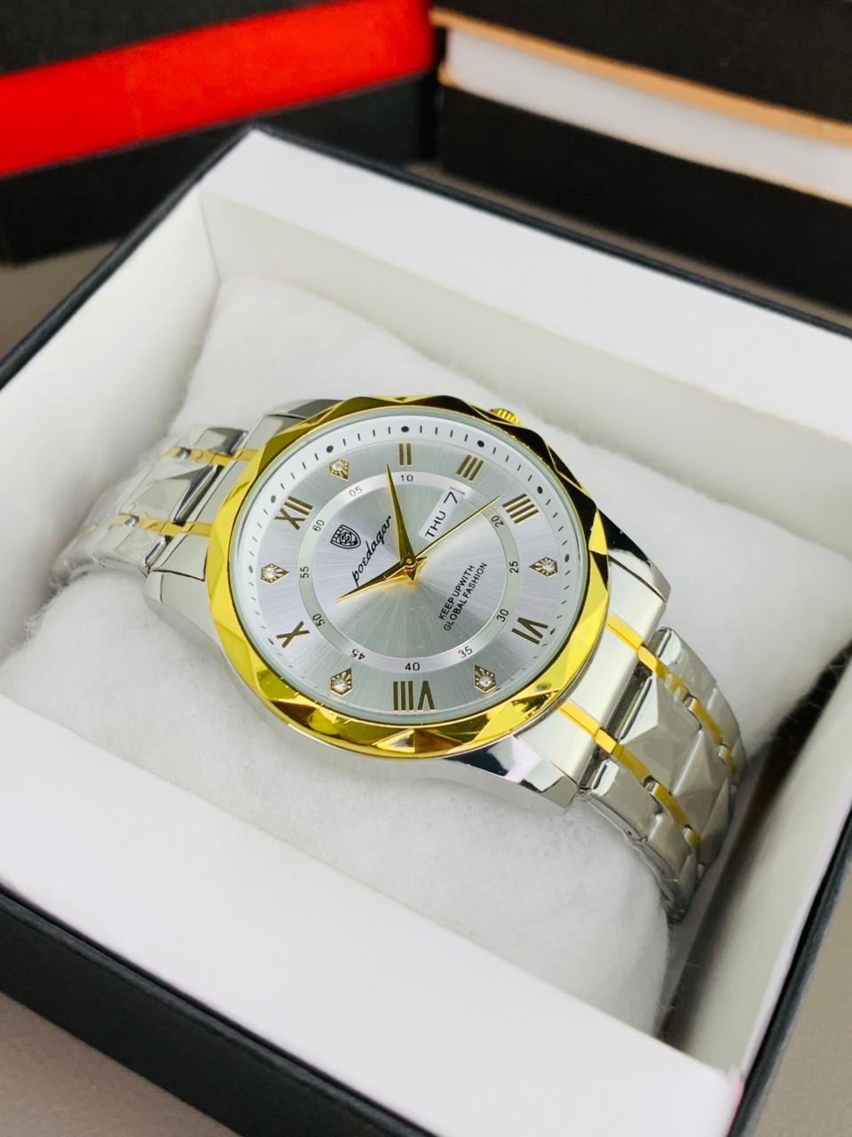 POEDAGAR Luxury Man Wrist Men's Watch