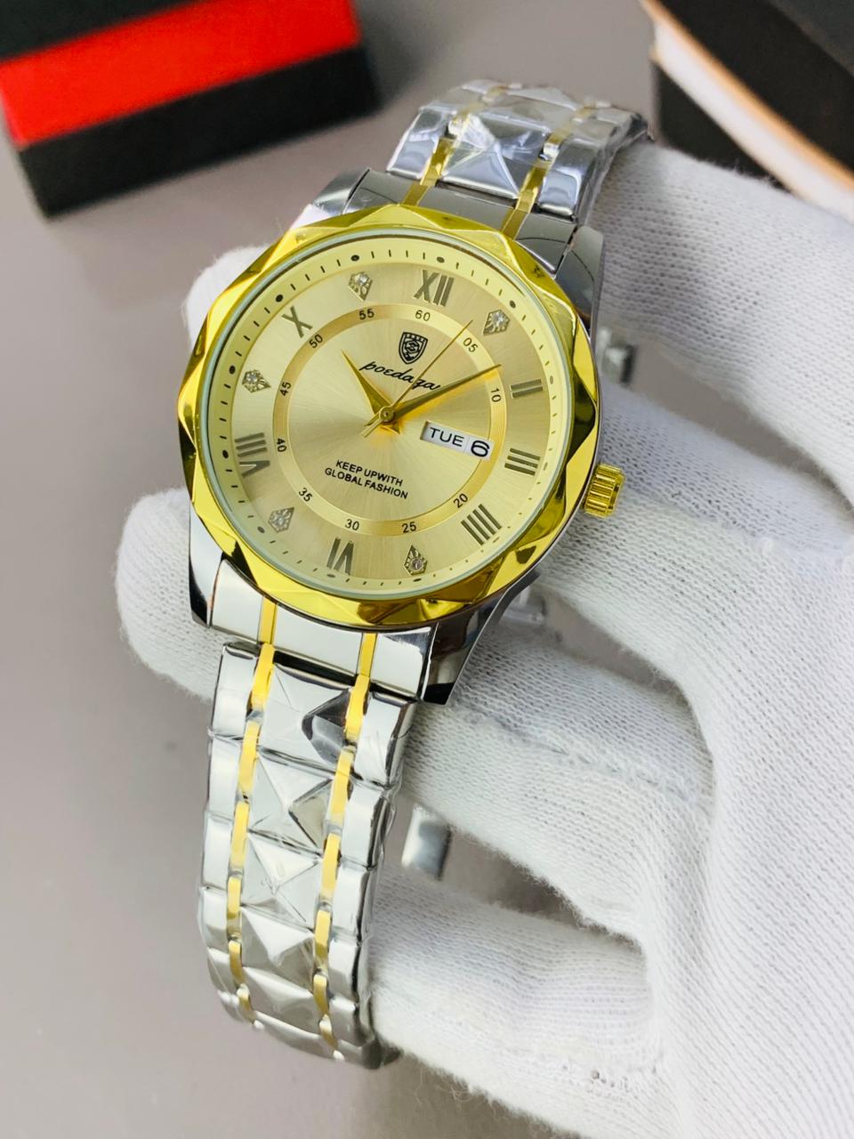 POEDAGAR Luxury Man Wrist Men's Watch