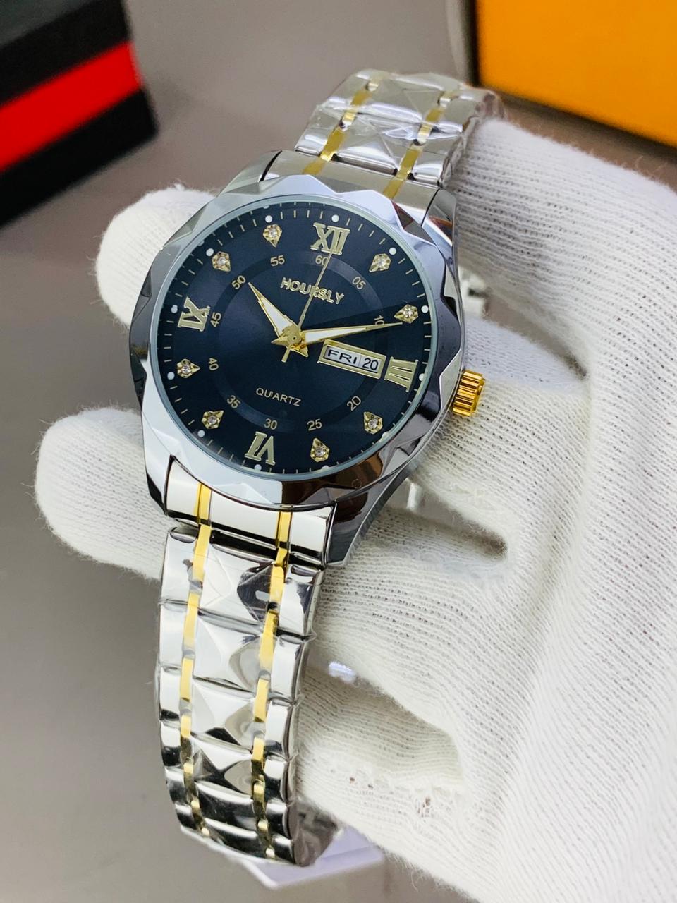HOURSLY MEN'S WRIST WATCH