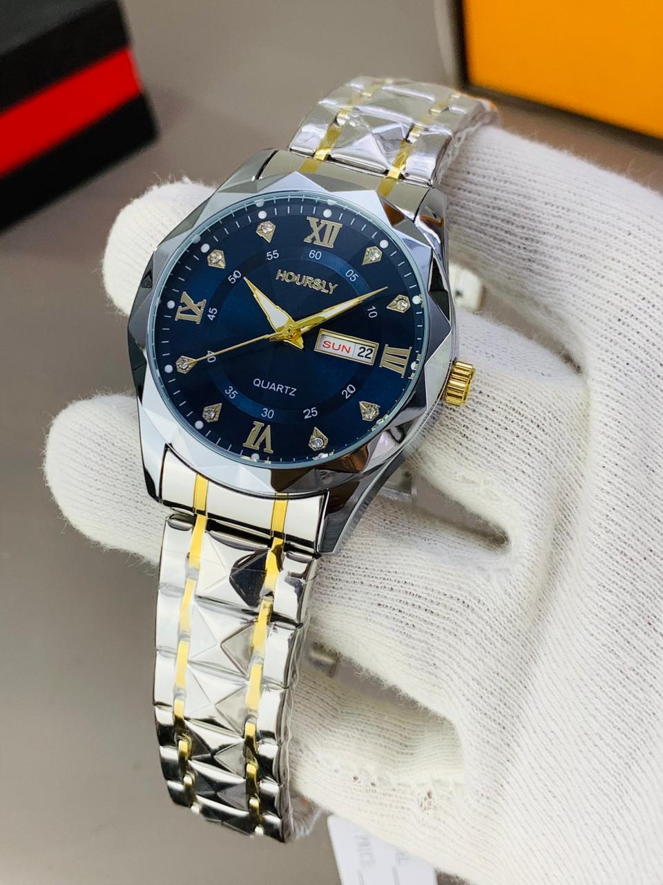 HOURSLY MEN'S WRIST WATCH