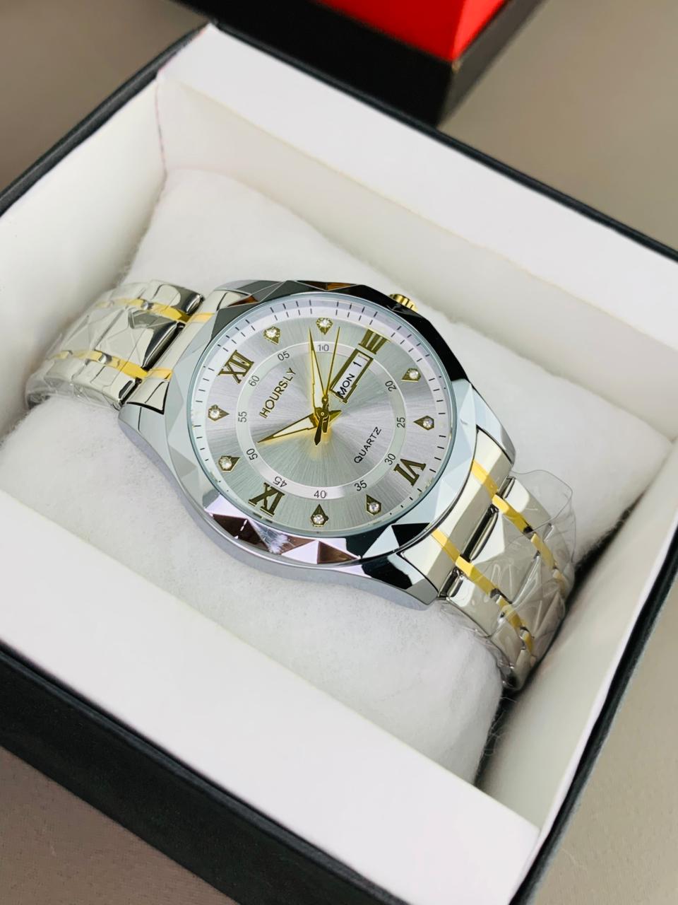 HOURSLY MEN'S WRIST WATCH