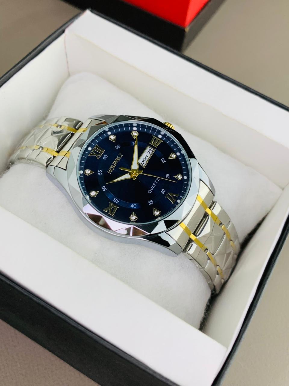 HOURSLY MEN'S WRIST WATCH