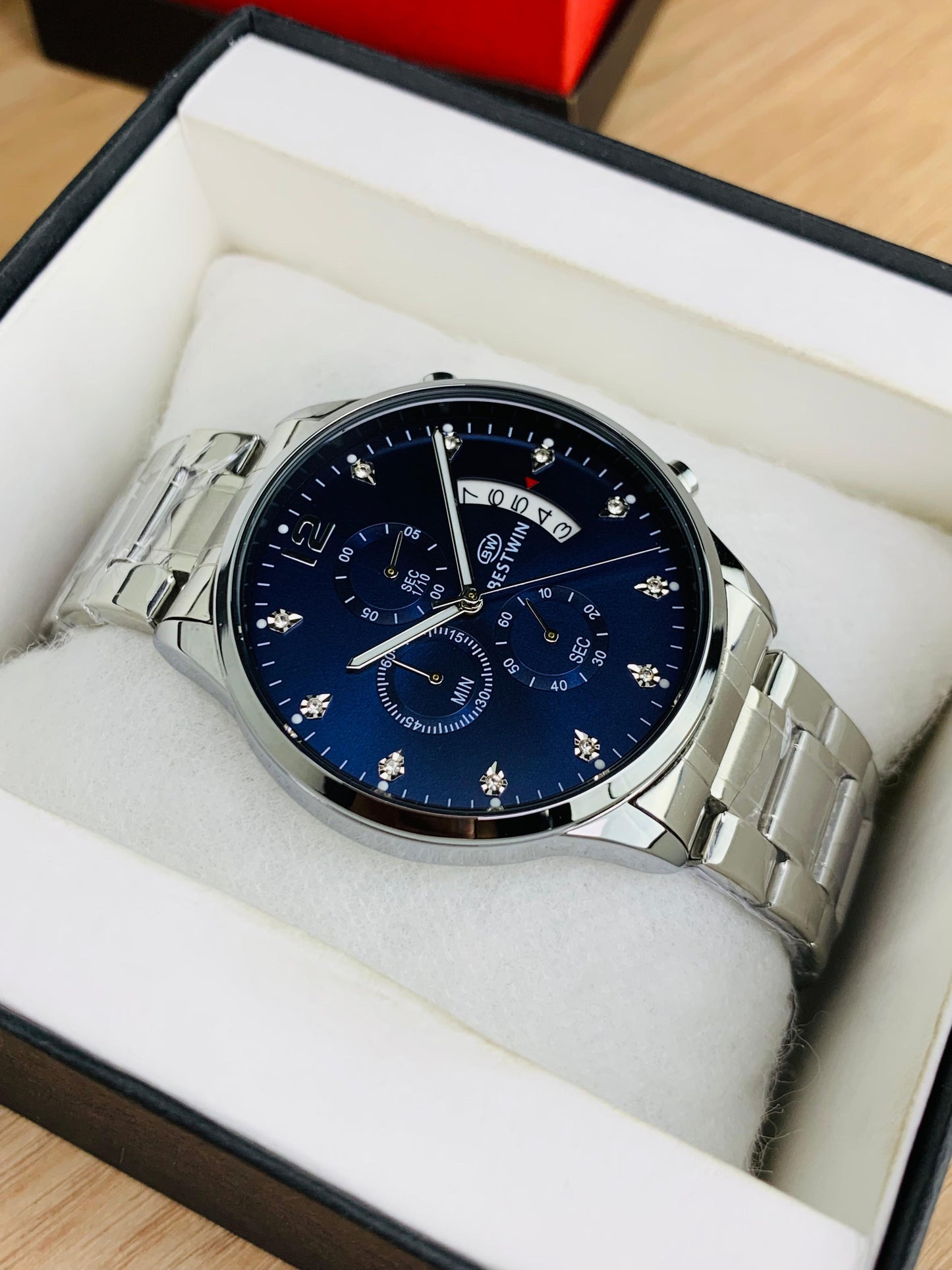BESTWIN- CHRONOGRAPH WORKING MEN'S WRIST WATCH