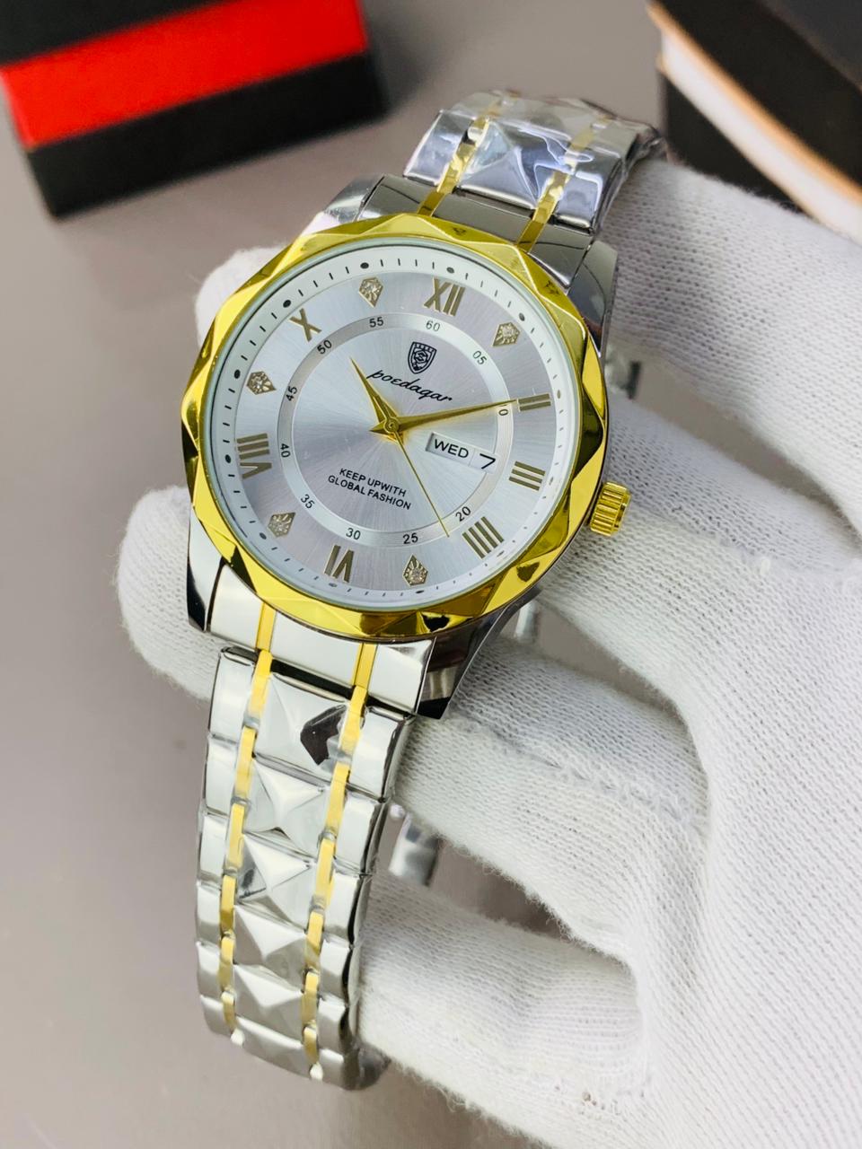 POEDAGAR Luxury Man Wrist Men's Watch